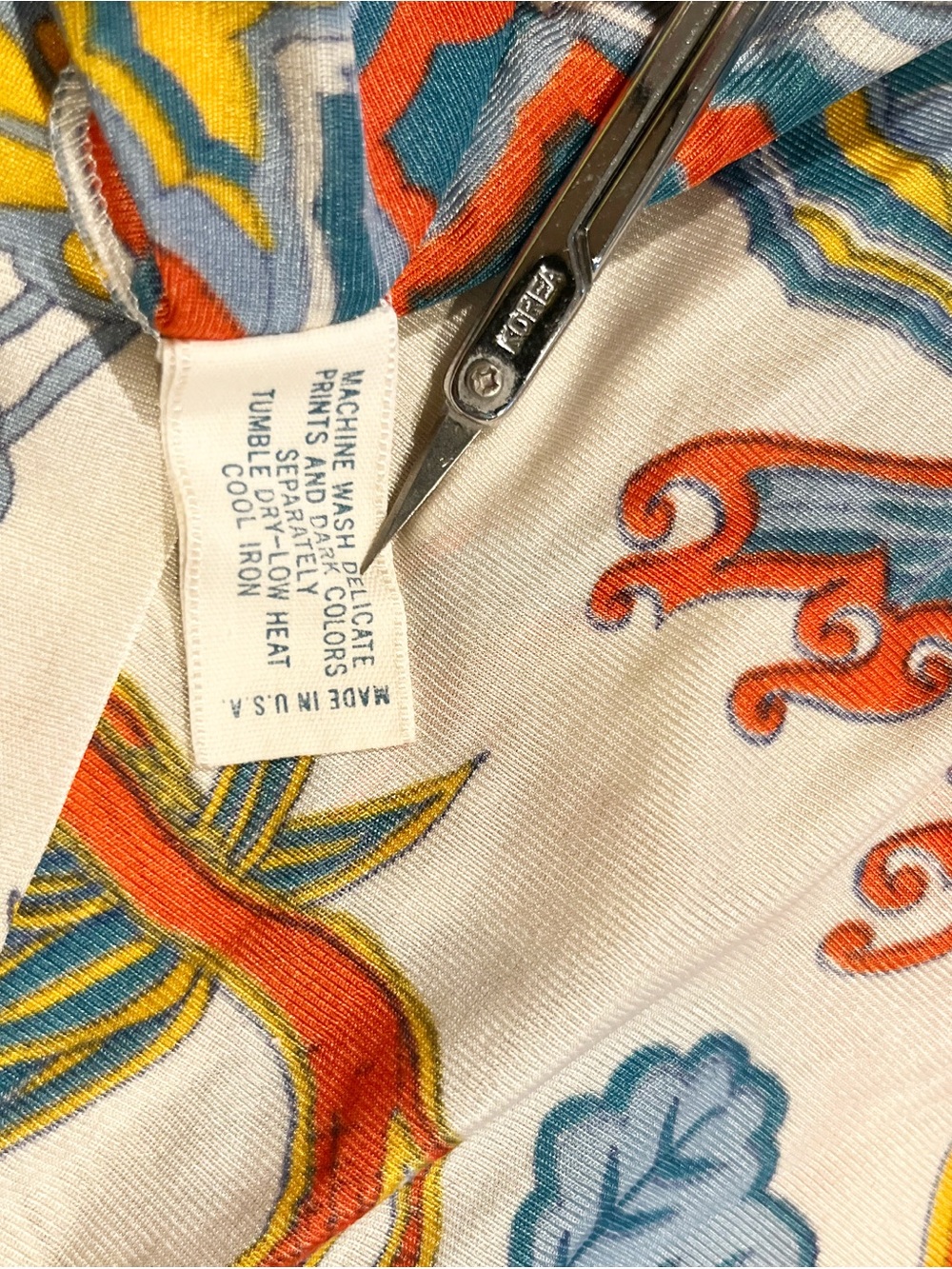 Vintage Vanity Fair 2-Piece Mandarin Collar Maxi Dress and Duster Robe Set Med - Picture 13 of 15